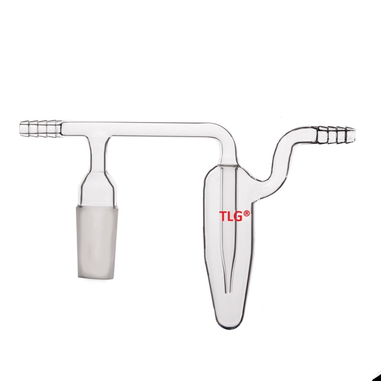 Adapter, With Mineral Oil Bubbler, 24/40 joint