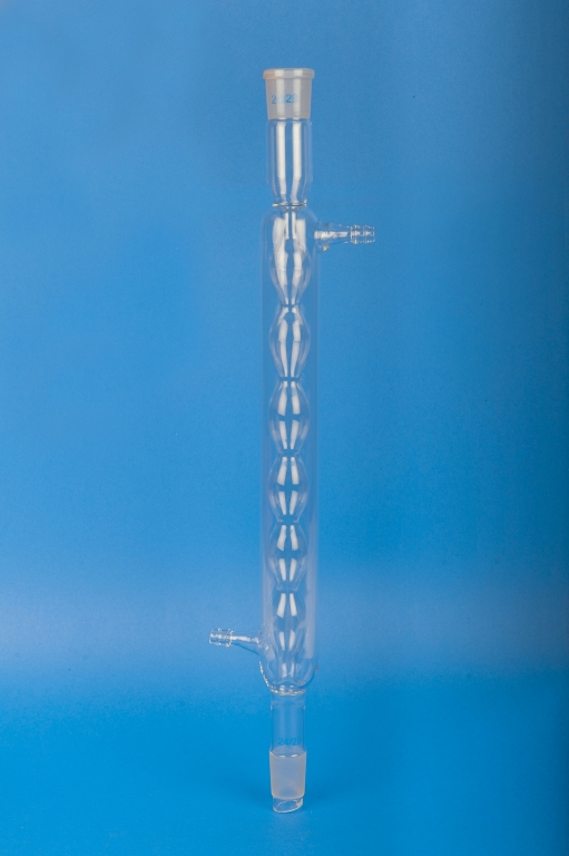 Condenser, Allihn, Jacket Length 300mm, joint 24/40, Hose connection 10mm