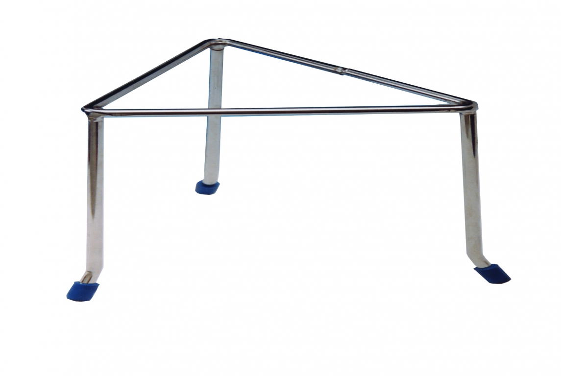 Tripods, Triangular top, Stainless Steel, Side Length 125mm