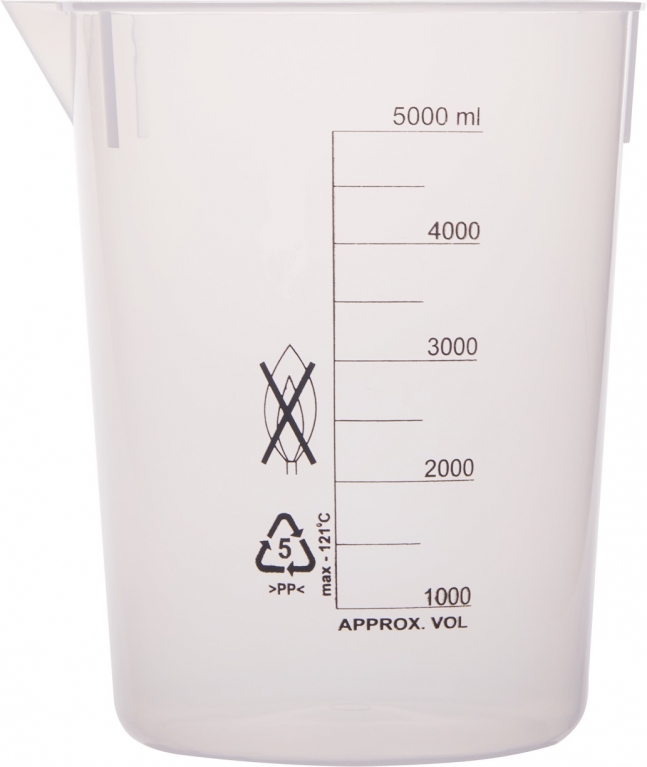 Beakers without Handle, PP, 10 mL