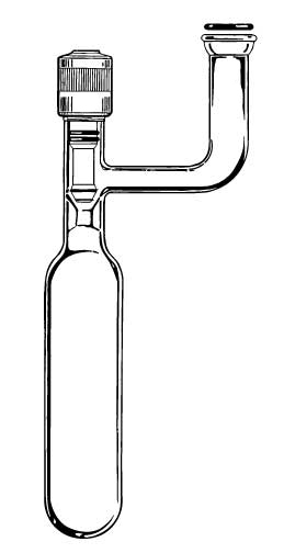 Storage Vessel, #15 O-Ring Joint, Capacity 350mL, Valve Size 0-8mm