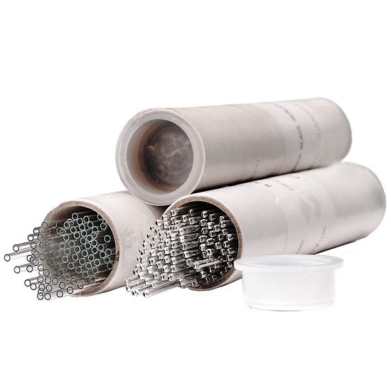 Capillary Tubes, 100mm Length, OD 1.5-1.8mm, Wall Thickness 0.2mm , open at both end