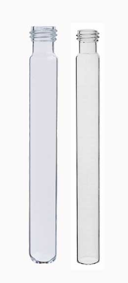 Disposable Screw Thread Glass Tubes, 20mL, O.D x H: 16 x 150mm, GPI 15-415