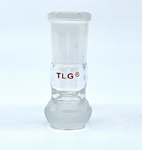 Adapter, With Spherical (Ball) Joint, 14/20 top joint and 35/20 bottom joint