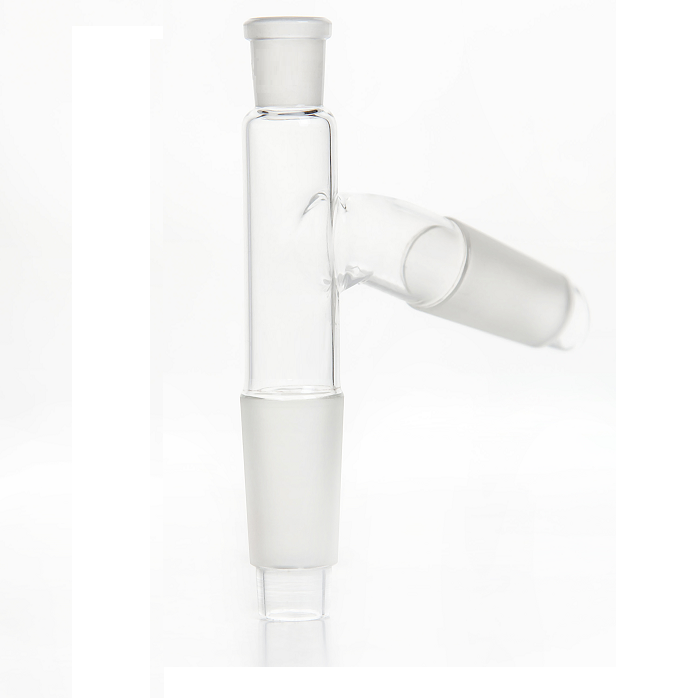 Adapter, Distillation Connecting, Still Head Plain With Thermometer Socket, 24/40 all joints