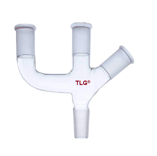 Adapter, Claisen, Three-Inlet Type, 19/22 joints and 24/40 cone joint
