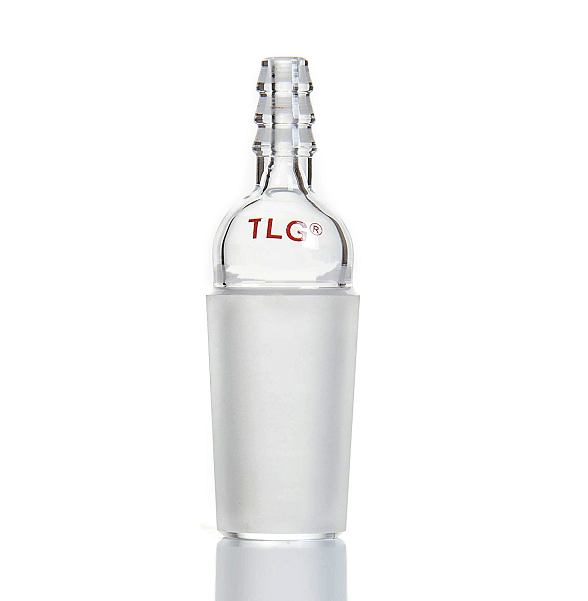 Adapter, Inlet (Straight), with Cone Joint, 29/42 joint, 10mm Hose connection
