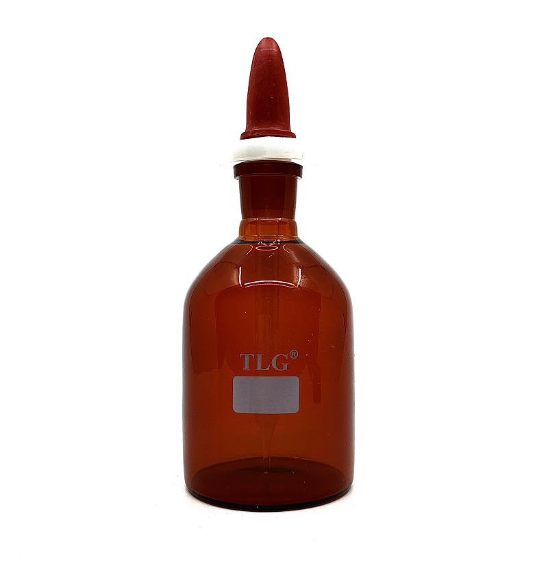 Dropping Bottles, Amber Glass, 250 mL