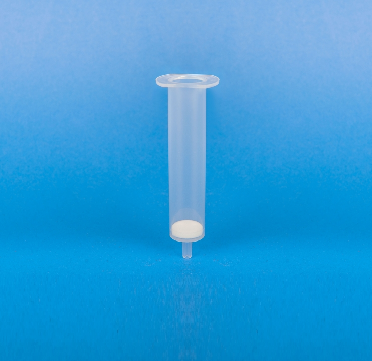 Empty polypropylene SPE Tube with PE frits, 20µm porosity, Capacity 1mL