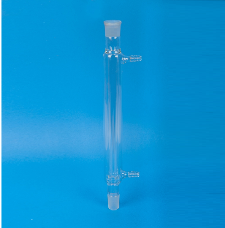 Condenser, Distillation, 14/20 joint, 110mm jacket height, overall column height 180mm,With indentations to support packing material.