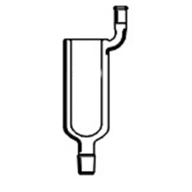 Condenser, Dewar, Micro, 180°, Inside depth 90mm, I.D. 31mm, 19/22 joint
