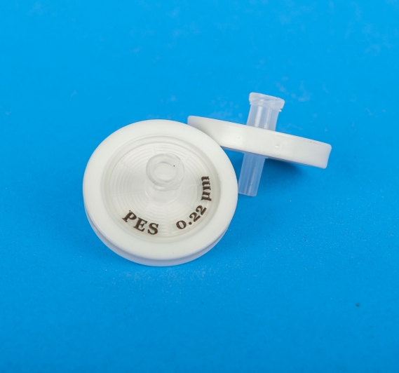 Syringe Filter, Polyethersulfone, PES (Hydrophilic), Pore 0.45µm, Diameter 25mm,