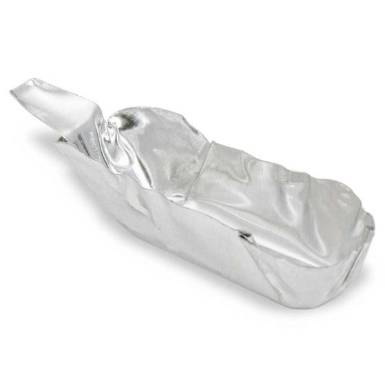 Rectangle Micro Aluminum Weighing Dishes/Boats with Handles, Capacity 1.12mL