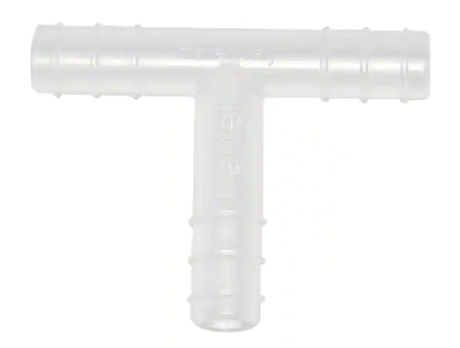Polypropylene Tubing T-Shaped Connectors For use with 1/4 in. ID tube