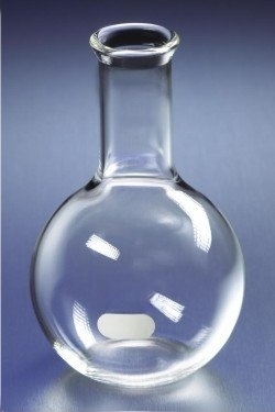 Flask, Flat Bottom, Capacity 500mL, Without Joint
